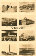 AK Verdun Frankreich FRANCE Festung Fort Douaumont De Vaux Friedhöfe Militär 1. Weltkrieg WWI Fortress - Monuments Aux Morts