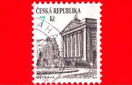 REP. CECA - CESKA - CZECH R. - USATO - 1994 - Città Di OSTRAVA - 7 - Used Stamps