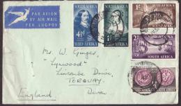 South Africa On Cover - 1952 - 300th Anniv. Of The Landing Of Jan Van Riebeeck At The Cape Of Good Hope. - Lettres & Documents