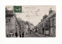 Carte 1907 CONLIE / Grande Rue ( Animée) - Conlie