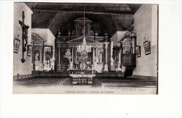 Carte 1920 CONLIE / INTERIEUR DE L'EGLISE - Conlie