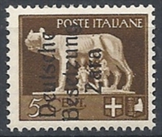 1943 OCCUPAZIONE TEDESCA ZARA 5 CENT MNH ** - RR11903 - Duitse Bez.: Zara