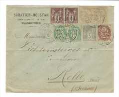 France // Lettre Pour Rolle (Suisse) - Covers & Documents