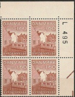 Denmark 1981. Buildings. Michel 738, Plate-block MNH. - Ungebraucht