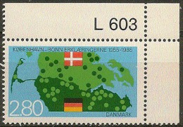 Denmark 1985. 20 Anniv Treaty Germany/Denmark.  Michel 829 MNH. - Ungebraucht