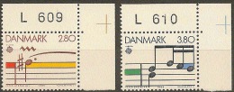 Denmark 1985. CEPT. Music. Michel 835-36 MNH. - Ungebraucht