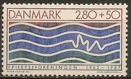 Denmark 1987. 25 Anniv Danish Epilepsy Sociation. Michel 902 MNH. - Unused Stamps