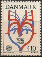 Denmark 1988. 40 Anniv WHO. Michel 919 MNH. - Unused Stamps