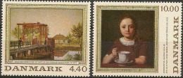 Denmark 1989.  Paintings.  Michel 961-62 MNH. - Unused Stamps