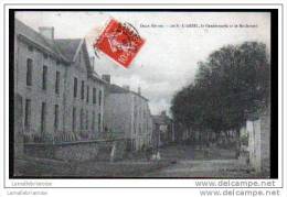 79 - L'ABSIE - LA GENDARMERIE ET LE BOULEVARD - L'Absie