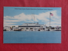 Lewes De Lewes Canal Anglers Association Club House 1960 Cancel Ref 1135 - Otros & Sin Clasificación