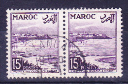 Maroc N°312 Paire Oblitérés - Oblitérés