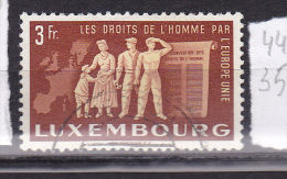LUXEMBOURG N° 447 3F BRUN ROUGE EN FAVEUR DE L'EUROPE UNIE OBL - Used Stamps