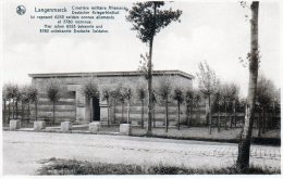 Nr. 301,  AK  Langenmarck, Deutscher Kriegerfriedhof, 1914-18 - Monumentos A Los Caídos