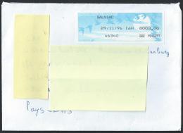 France: Cover With A Meter Stamp - Salviac, 29-11-1996 - Lettres & Documents