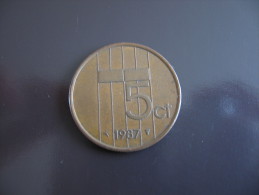 5 Cent 1987 - Pays-Bas - 1980-2001 : Beatrix