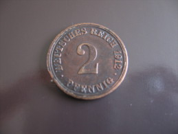 2 Pfennig 1912 - Allemagne - 2 Pfennig