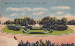 Father Marquette Monument Marquette Park Gary Indiana - Gary