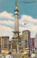 Soldiers And Sailors Monument Indianapolis Indiana 1957 - Indianapolis