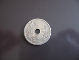 5 Centimes 1905 à Trou - Belgique - 5 Cents