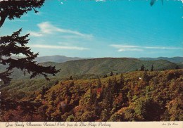 Great Smoky Mountains National Park From The Blue Ridge Parkway Charlotte North Carolina - Charlotte