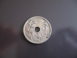 5 Centimes 1925 à Trou - Belgique - 5 Cents