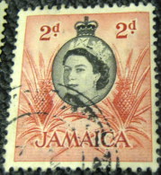 Jamaica 1956 Palms 2d - Used - Jamaïque (...-1961)
