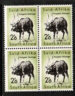 SOUTH AFRICA   Scott  # 211**  VF MINT NH BLK. OF 4 - Ungebraucht