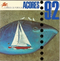 Portugal ** & Carteira Anual Dos Açores, Tudo Em Selos 1992 (868) - Cuadernillos