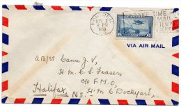 Canada 1939 Air Mail Cover - Posta Aerea