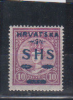 YOUGOSLAVIE       1918                 N.  6         COTE    85 . 00    EURO                ( M  42 ) - Nuevos