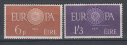 IRLANDE       1960       EUROPA                 N.  146 / 147         COTE    50 . 00    EURO                (M  43 ) - Ungebraucht