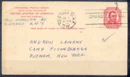 Entier  Cachet NEW YORK  Annee 1958    Pour  NEW YORK - Other & Unclassified