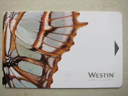 Hotel Key Card, Westin Hotels&Resorts Butterfly - Non Classés