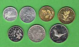 CROAZIA CROATIA KROATIEN CROATIE HRVATSKA - 7 Coins - Croazia