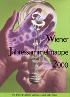 Nations Unies (Vienne) - Fascicule De L'Année 2000 - 14 Timbres + 2 Blocs Feuillets Oblitérés - Usati