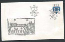Czechoslovakia Catched FDC Special Cover Town Arms Heraldic - FDC
