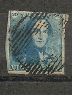 COB 2 épaulette 20c  Cote 60€ 2e Choix - 1849 Mostrine