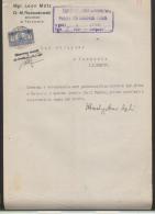 POLAND 1934 COURT DEMAND WITH 3ZL COURT JUDICIAL REVENUE BF#20 - Fiscale Zegels