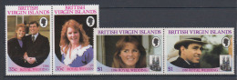 ILES VIERGES     1986      N.      547 / 550      COTE      7 . 00           EURO         ( M65 ) - Iles Vièrges Britanniques