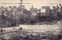 Linkebeek. -  Panorama.  Vue Prise De La Drève Du Château, Prachtkaart,  1907  Met  RELAIS - Stempel - Linkebeek