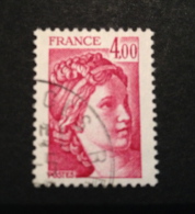 France 1981, Y&T Nr. 2122, Gestempelt - Used. - 1977-1981 Sabine De Gandon