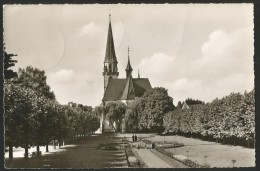Delcampe - EMMENDINGEN Stadtgarten Mit Kath. Kirche Nach Burg Leimental AG 1960 - Emmendingen