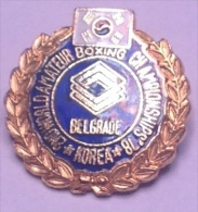 2nd World Amateur Boxing Championships '78. Korea In Belgrade (86.) - Boxen