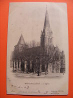 CPA Montivilliers (76) - L'église 1903 - Montivilliers