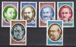 Romania 1991. Famous Peoples Set, MNH (**) Michel: 4752-4758 / 3.50 EUR - Ungebraucht