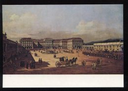 CPM Neuve Autriche WIEN Muséum Peinture De Bernardo Belloto Le Château De Schönbrunn - Museos