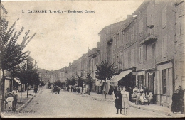 CAUSSADE    BOULEVARD CARNOT - Caussade