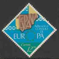 Spain Espana 1978 Mi 2368 YT 2121 Sc 2103 ** Council Emblem + Map Of Spain – Membership Of Council Of Europe / Beitritt - Institutions Européennes