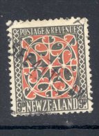 NEW ZEALAND, 1936 9d (P13½x14) Wmk Multiple NZ VFU - Usati